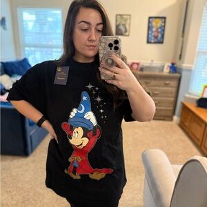 Sorcerer Mickey Mouse t-shirt dress Disney x Cakeworthy- Fantasia
